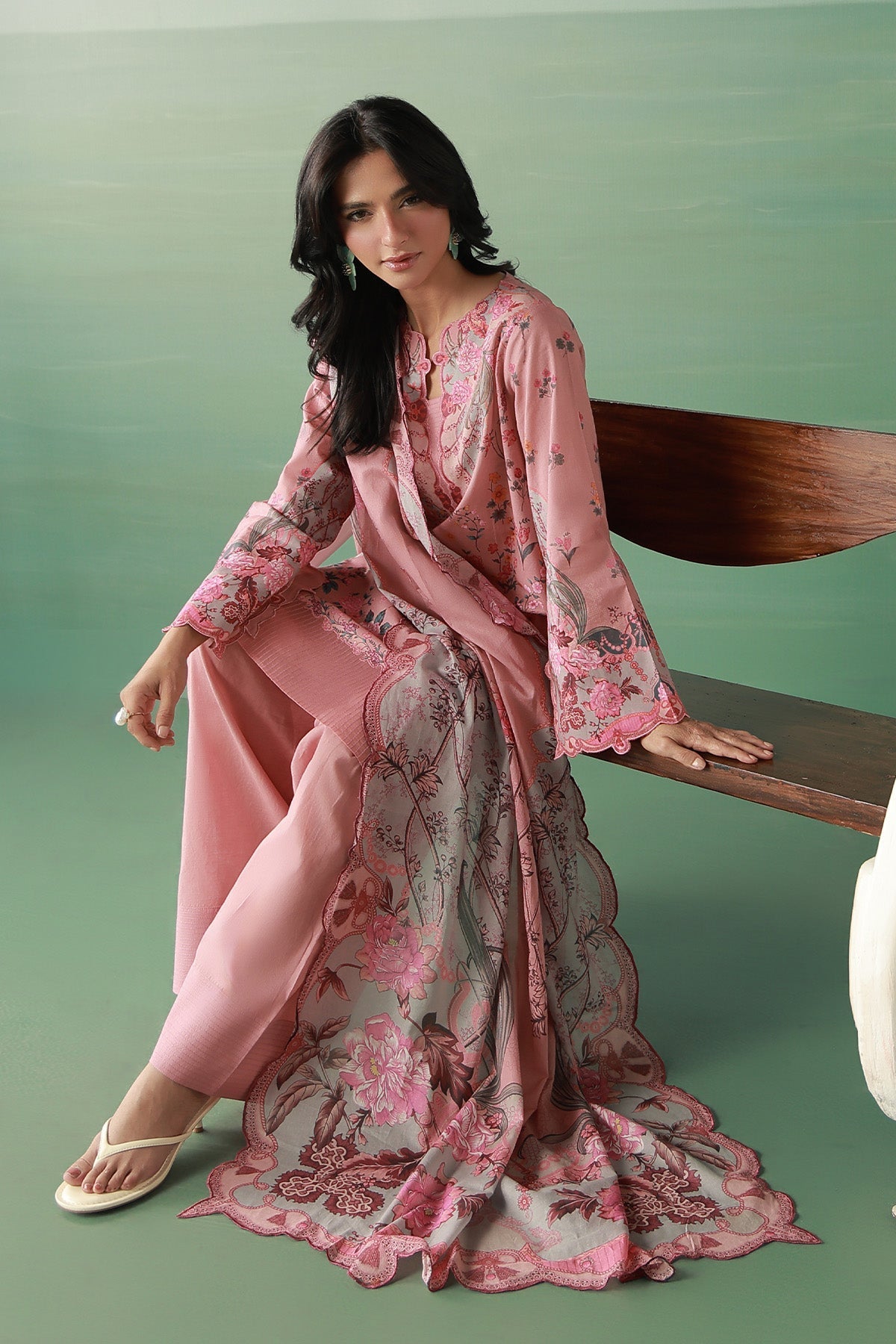 Sahar | Zyra Fall 26 |Rosavelle by Sahar - Designer Dress  - Type : Ladies Clothes - Available at Libayah - 100% Original 