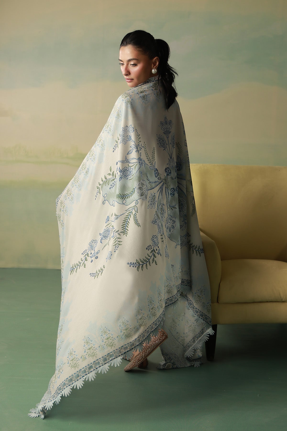 Sahar | Zyra Fall 26 |Fleurielle by Sahar - Designer Dress  - Type : Ladies Clothes - Available at Libayah - 100% Original 