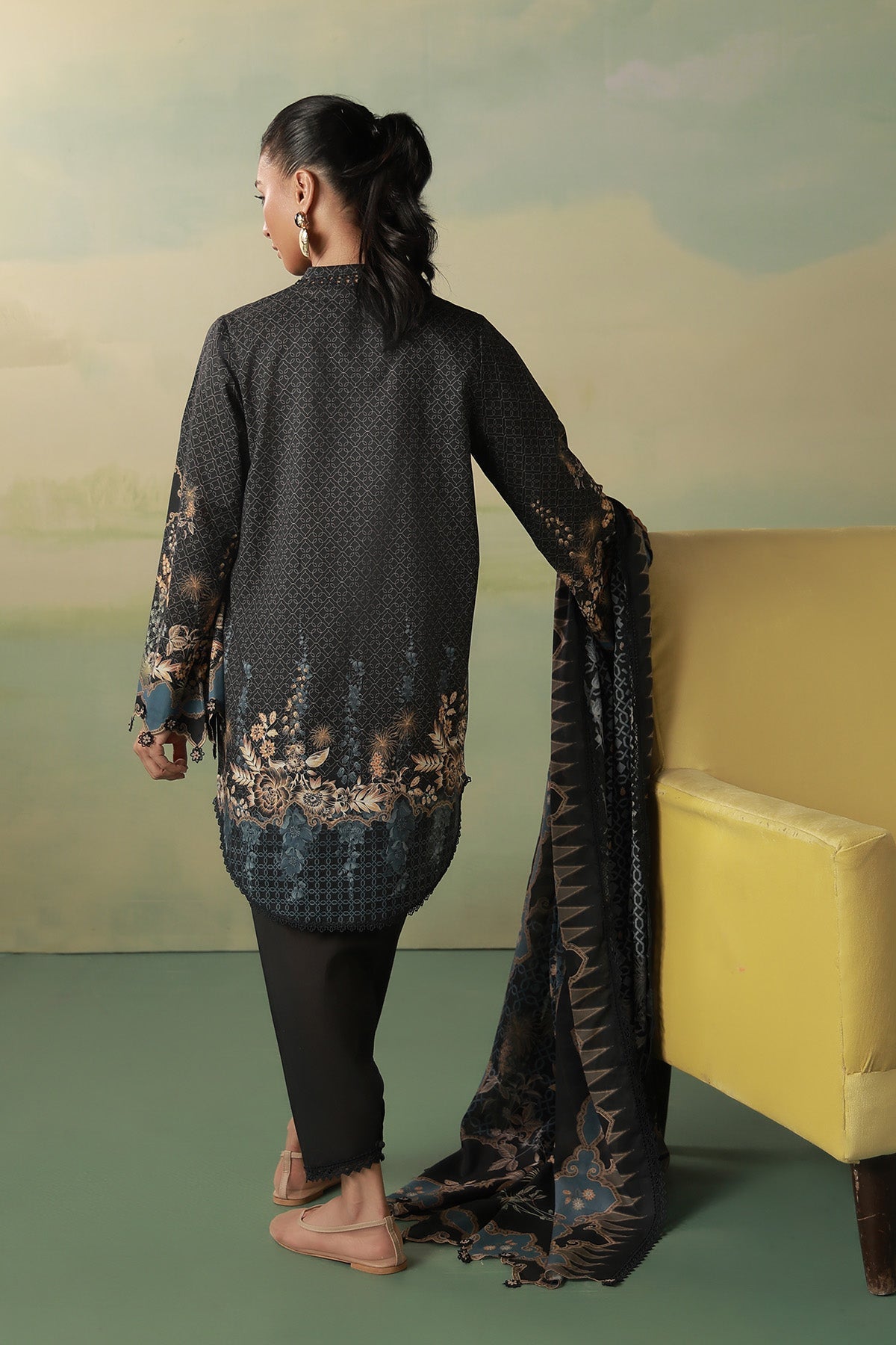 Sahar | Zyra Fall 26 |Noctelle by Sahar - Designer Dress  - Type : Ladies Clothes - Available at Libayah - 100% Original 