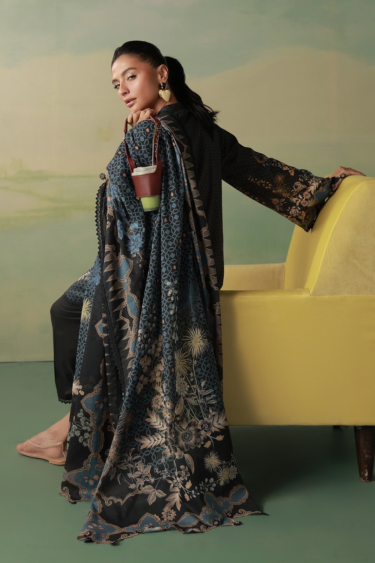 Sahar | Zyra Fall 26 |Noctelle by Sahar - Designer Dress  - Type : Ladies Clothes - Available at Libayah - 100% Original 