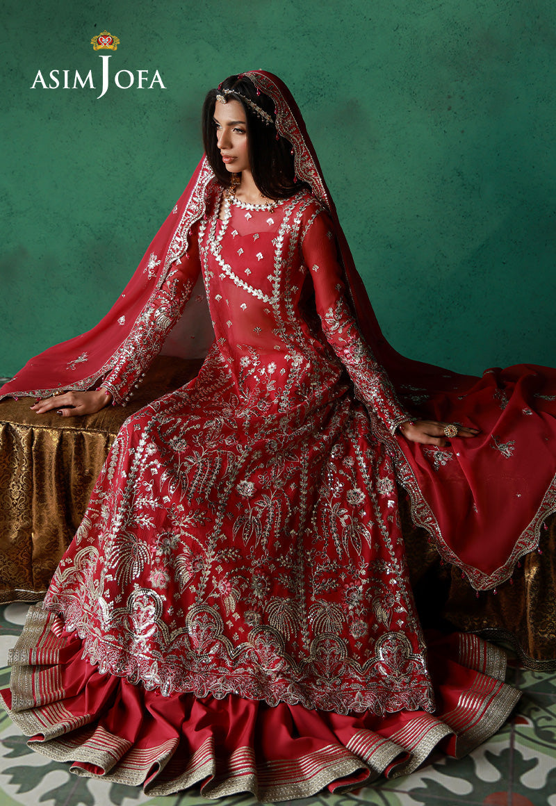Asim Jofa | Wedding Festive Collection | AJULN-01 by Asim Jofa - Designer Dress  - Type : Ladies Clothes - Available at Libayah - 100% Original 
