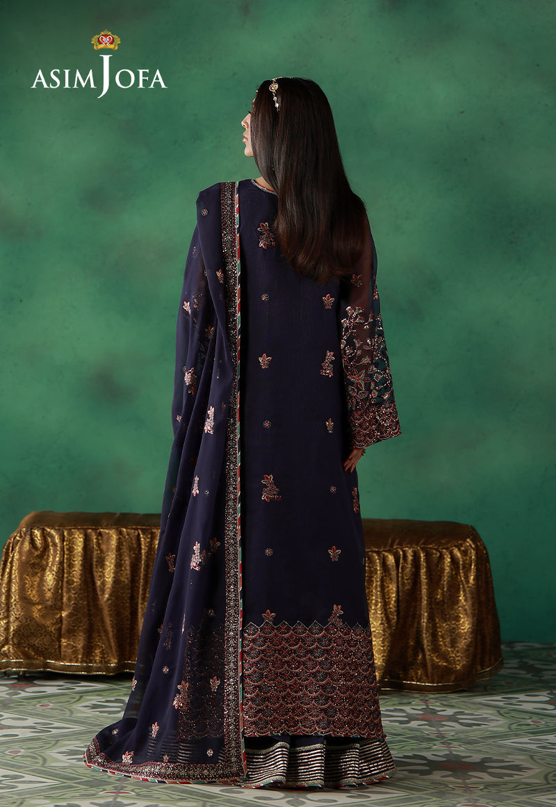 Asim Jofa | Wedding Festive Collection | AJULN-13 by Asim Jofa - Designer Dress  - Type : Ladies Clothes - Available at Libayah - 100% Original 