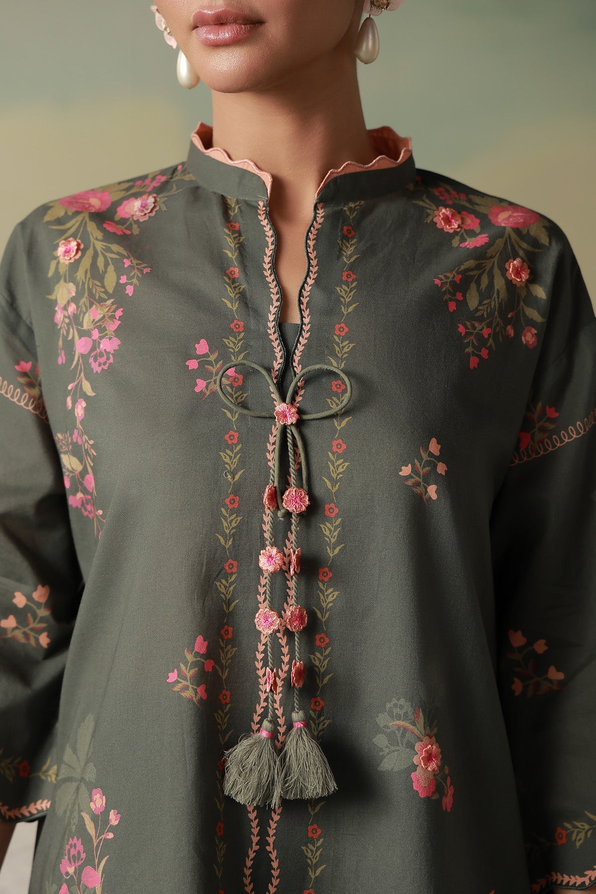 Sahar | Zyra Fall 26 |Veloura by Sahar - Designer Dress  - Type : Ladies Clothes - Available at Libayah - 100% Original 