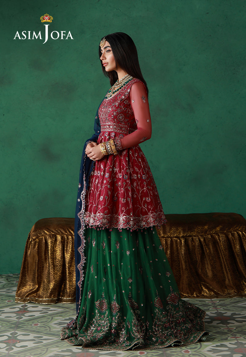 Asim Jofa | Wedding Festive Collection | AJULN-08 by Asim Jofa - Designer Dress  - Type : Ladies Clothes - Available at Libayah - 100% Original 