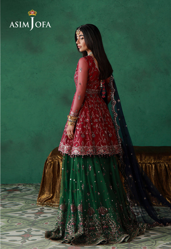 Asim Jofa | Wedding Festive Collection | AJULN-08 by Asim Jofa - Designer Dress  - Type : Ladies Clothes - Available at Libayah - 100% Original 