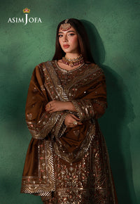Asim Jofa | Wedding Festive Collection | AJULN-10 by Asim Jofa - Designer Dress  - Type : Ladies Clothes - Available at Libayah - 100% Original 