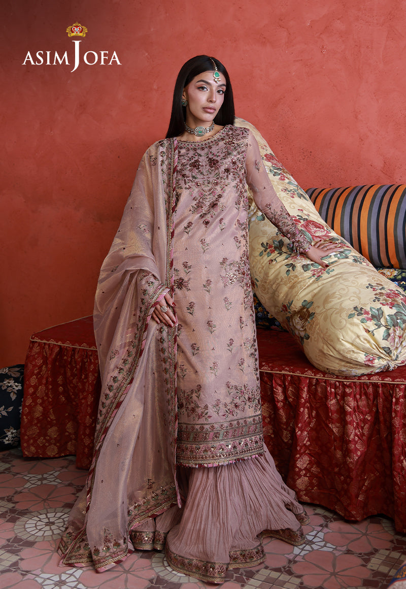 Asim Jofa | Wedding Festive Collection | AJULN-12 by Asim Jofa - Designer Dress  - Type : Ladies Clothes - Available at Libayah - 100% Original 