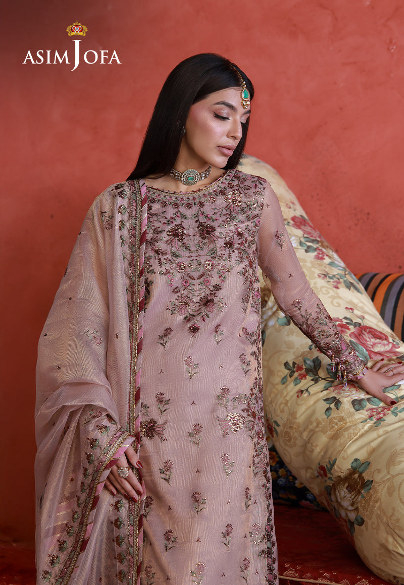 Asim Jofa | Wedding Festive Collection | AJULN-12 by Asim Jofa - Designer Dress  - Type : Ladies Clothes - Available at Libayah - 100% Original 