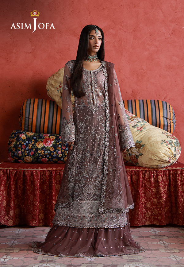 Asim Jofa | Wedding Festive Collection | AJULN-14 by Asim Jofa - Designer Dress  - Type : Ladies Clothes - Available at Libayah - 100% Original 