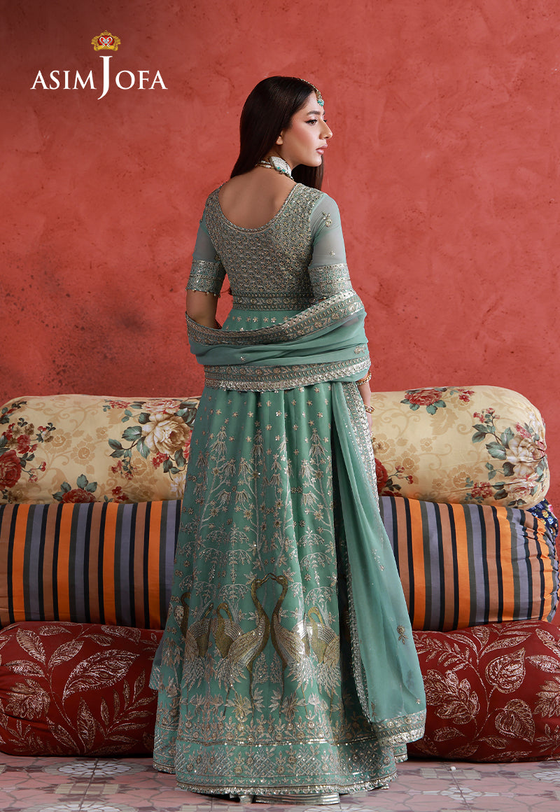 Asim Jofa | Wedding Festive Collection | AJULN-04 by Asim Jofa - Designer Dress  - Type : Ladies Clothes - Available at Libayah - 100% Original 