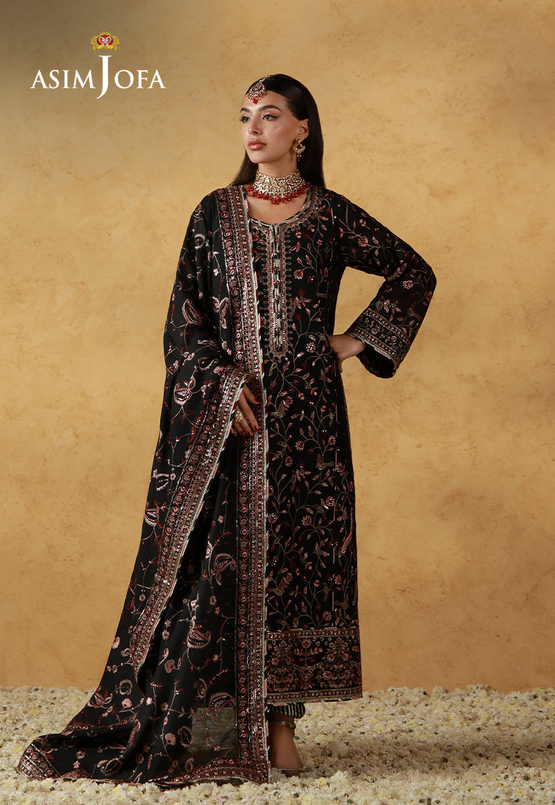 Asim Jofa | Wedding Festive Collection | AJULN-09 by Asim Jofa - Designer Dress  - Type : Ladies Clothes - Available at Libayah - 100% Original 
