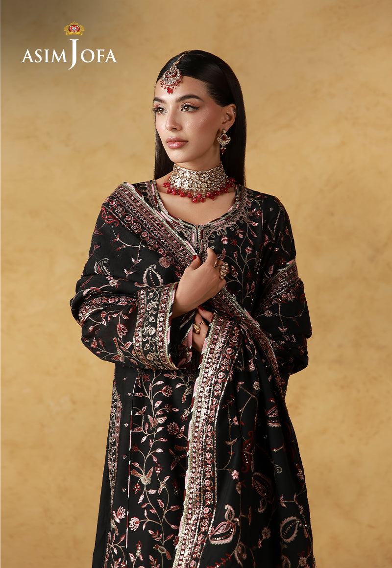 Asim Jofa | Wedding Festive Collection | AJULN-09 by Asim Jofa - Designer Dress  - Type : Ladies Clothes - Available at Libayah - 100% Original 