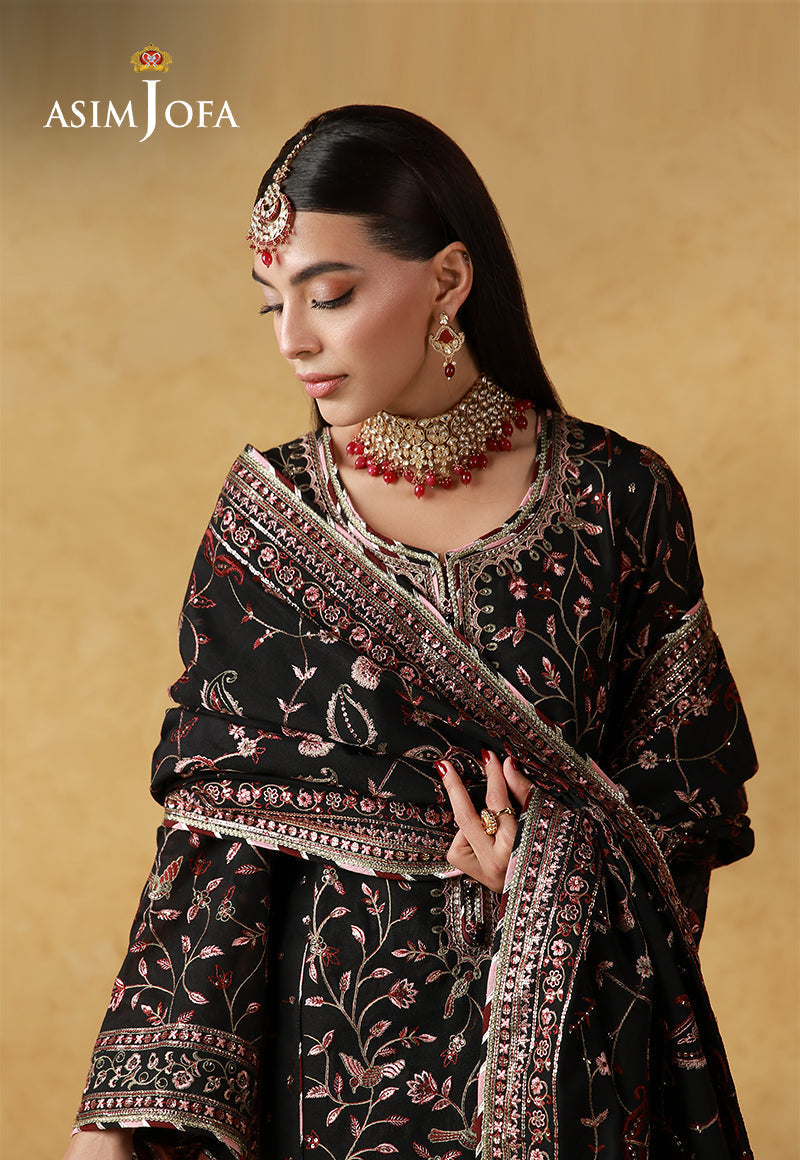 Asim Jofa | Wedding Festive Collection | AJULN-09 by Asim Jofa - Designer Dress  - Type : Ladies Clothes - Available at Libayah - 100% Original 