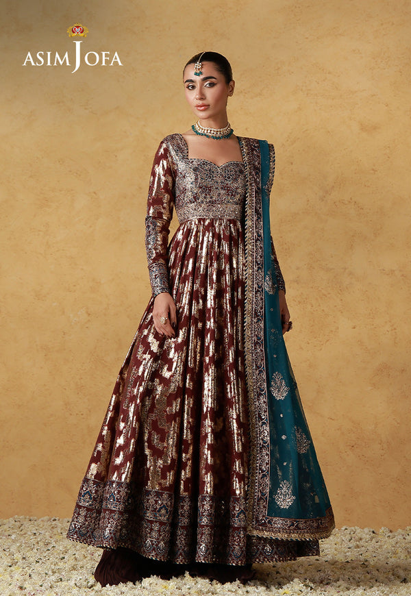 Asim Jofa | Wedding Festive Collection | AJULN-18 by Asim Jofa - Designer Dress  - Type : Ladies Clothes - Available at Libayah - 100% Original 