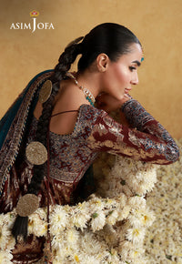 Asim Jofa | Wedding Festive Collection | AJULN-18 by Asim Jofa - Designer Dress  - Type : Ladies Clothes - Available at Libayah - 100% Original 