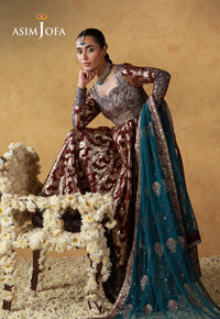 Asim Jofa | Wedding Festive Collection | AJULN-18 by Asim Jofa - Designer Dress  - Type : Ladies Clothes - Available at Libayah - 100% Original 