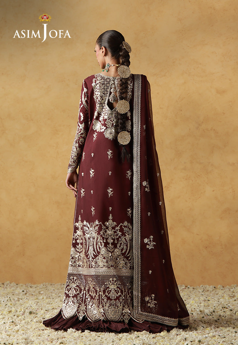 Asim Jofa | Wedding Festive Collection | AJULN-17 by Asim Jofa - Designer Dress  - Type : Ladies Clothes - Available at Libayah - 100% Original 