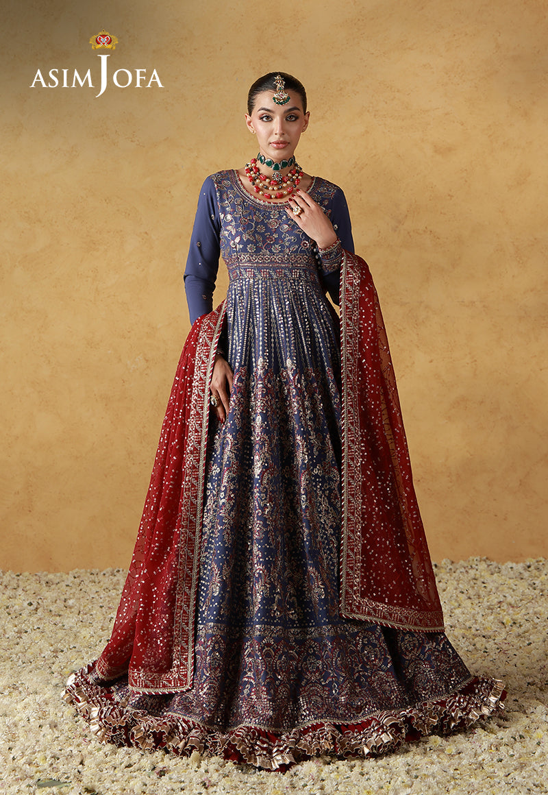 Asim Jofa | Wedding Festive Collection | AJULN-06 by Asim Jofa - Designer Dress  - Type : Ladies Clothes - Available at Libayah - 100% Original 