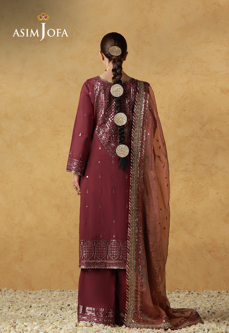 Asim Jofa | Wedding Festive Collection | AJULN-07 by Asim Jofa - Designer Dress  - Type : Ladies Clothes - Available at Libayah - 100% Original 