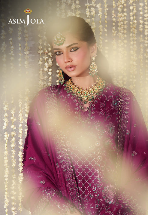 Asim Jofa | Luxury Festive 26 | AJULFE-05 by Asim Jofa - Designer Dress  - Type : Ladies Clothes - Available at Libayah - 100% Original 