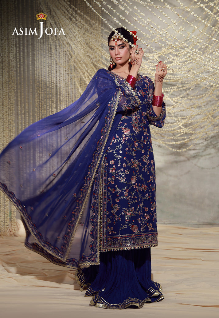Asim Jofa | Luxury Festive 26 | AJULFE-10 by Asim Jofa - Designer Dress  - Type : Ladies Clothes - Available at Libayah - 100% Original 