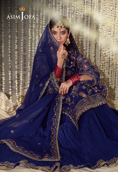Asim Jofa | Luxury Festive 26 | AJULFE-10 by Asim Jofa - Designer Dress  - Type : Ladies Clothes - Available at Libayah - 100% Original 