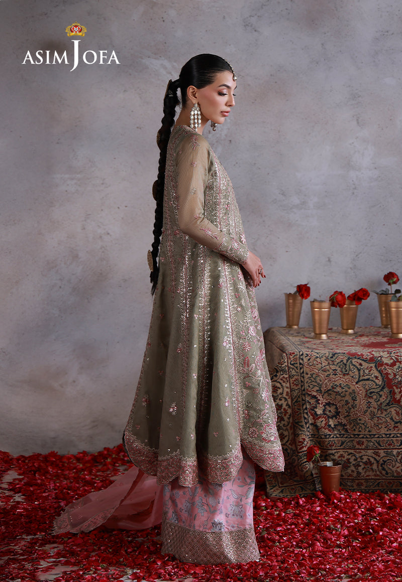 Asim Jofa | Wedding Festive Collection | AJULN-02 by Asim Jofa - Designer Dress  - Type : Ladies Clothes - Available at Libayah - 100% Original 