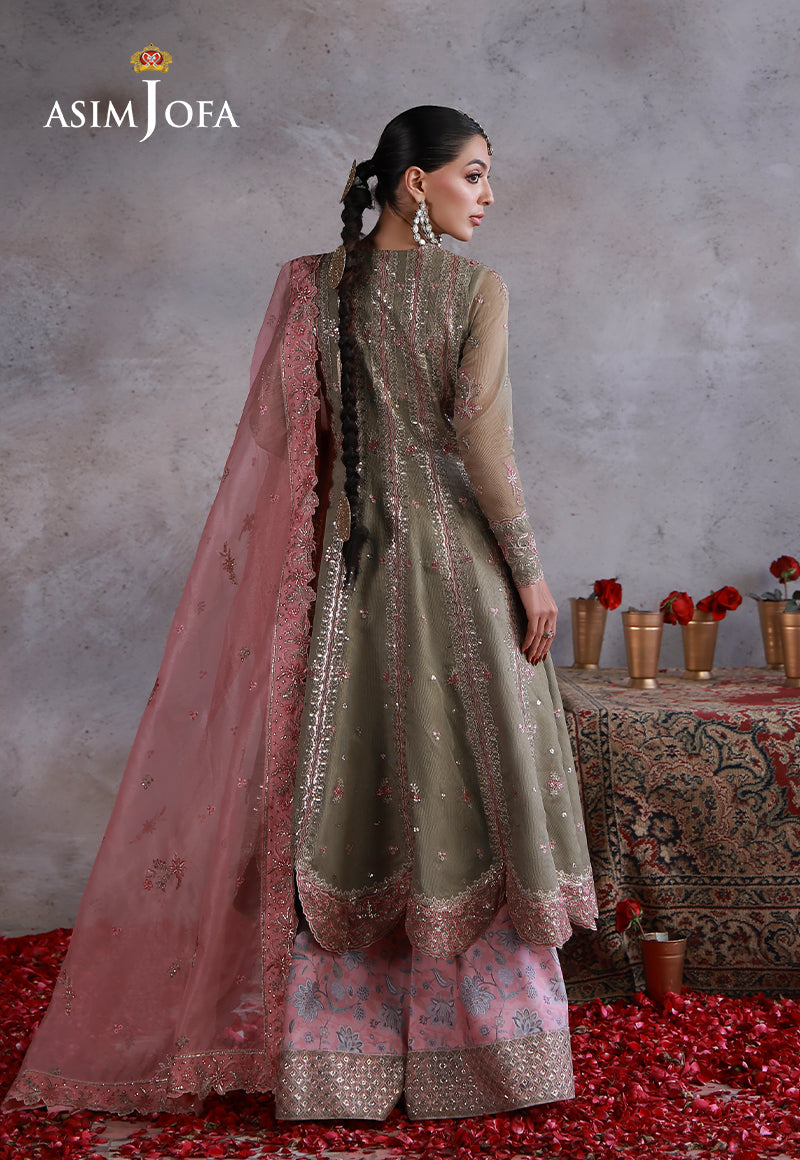 Asim Jofa | Wedding Festive Collection | AJULN-02 by Asim Jofa - Designer Dress  - Type : Ladies Clothes - Available at Libayah - 100% Original 