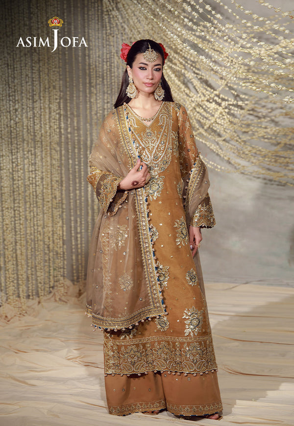 Asim Jofa | Luxury Festive 26 | AJULFE-03 by Asim Jofa - Designer Dress  - Type : Ladies Clothes - Available at Libayah - 100% Original 