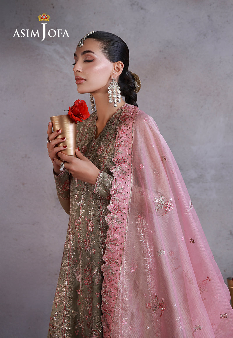 Asim Jofa | Wedding Festive Collection | AJULN-02 by Asim Jofa - Designer Dress  - Type : Ladies Clothes - Available at Libayah - 100% Original 