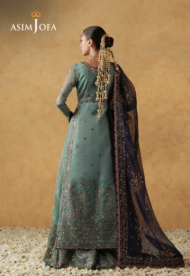 Asim Jofa | Wedding Festive Collection | AJULN-05 by Asim Jofa - Designer Dress  - Type : Ladies Clothes - Available at Libayah - 100% Original 