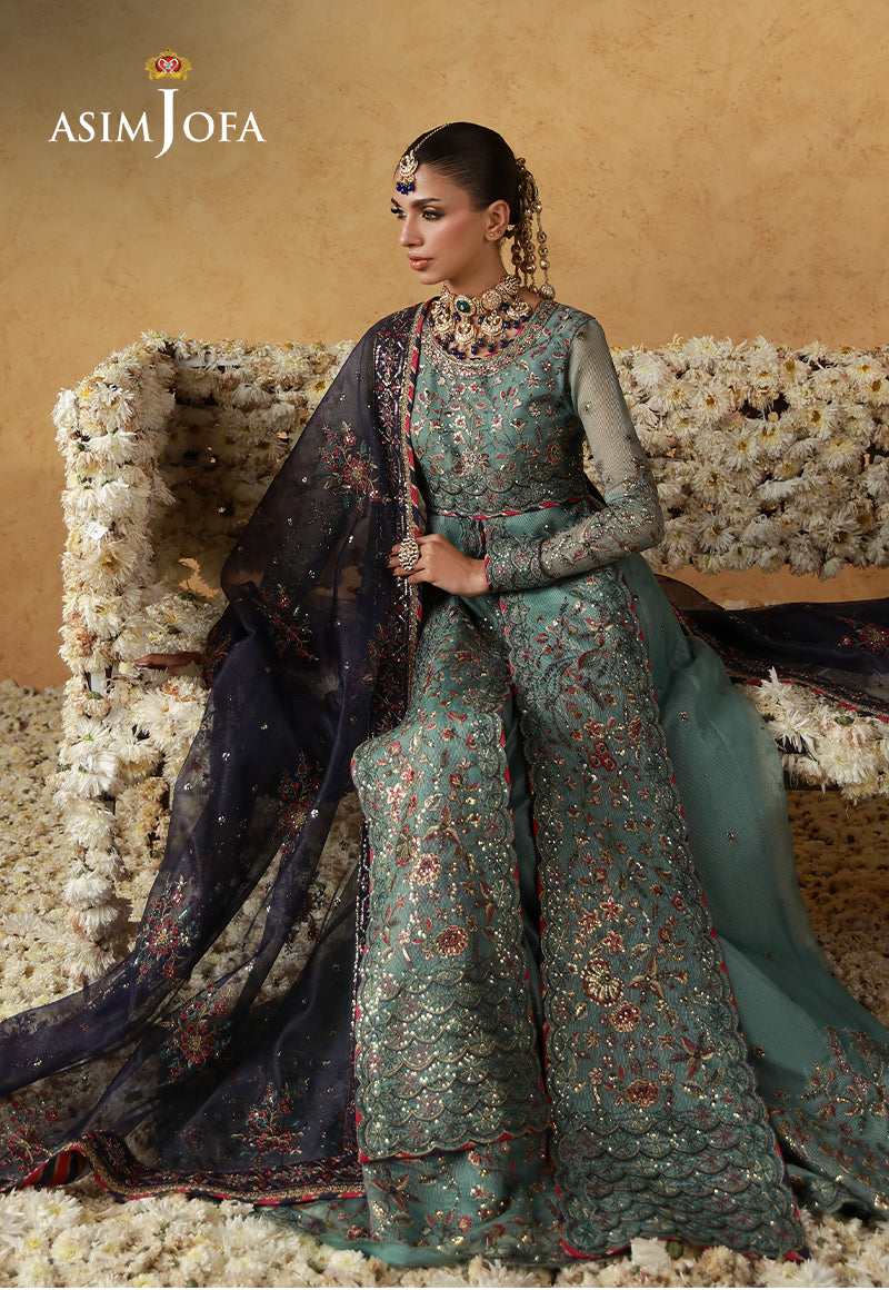 Asim Jofa | Wedding Festive Collection | AJULN-05 by Asim Jofa - Designer Dress  - Type : Ladies Clothes - Available at Libayah - 100% Original 