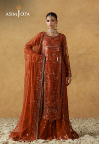 Asim Jofa | Wedding Festive Collection | AJULN-20 by Asim Jofa - Designer Dress  - Type : Ladies Clothes - Available at Libayah - 100% Original 