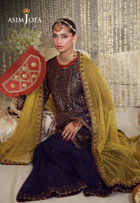 Asim Jofa | Luxury Festive 26 | AJULFE-04 by Asim Jofa - Designer Dress  - Type : Ladies Clothes - Available at Libayah - 100% Original 