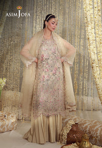 Asim Jofa | Luxury Festive 26 | AJULFE-07 by Asim Jofa - Designer Dress  - Type : Ladies Clothes - Available at Libayah - 100% Original 