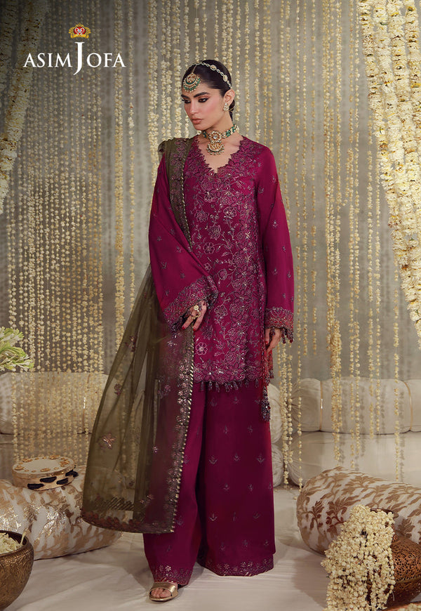 Asim Jofa | Luxury Festive 26 | AJULFE-06 by Asim Jofa - Designer Dress  - Type : Ladies Clothes - Available at Libayah - 100% Original 