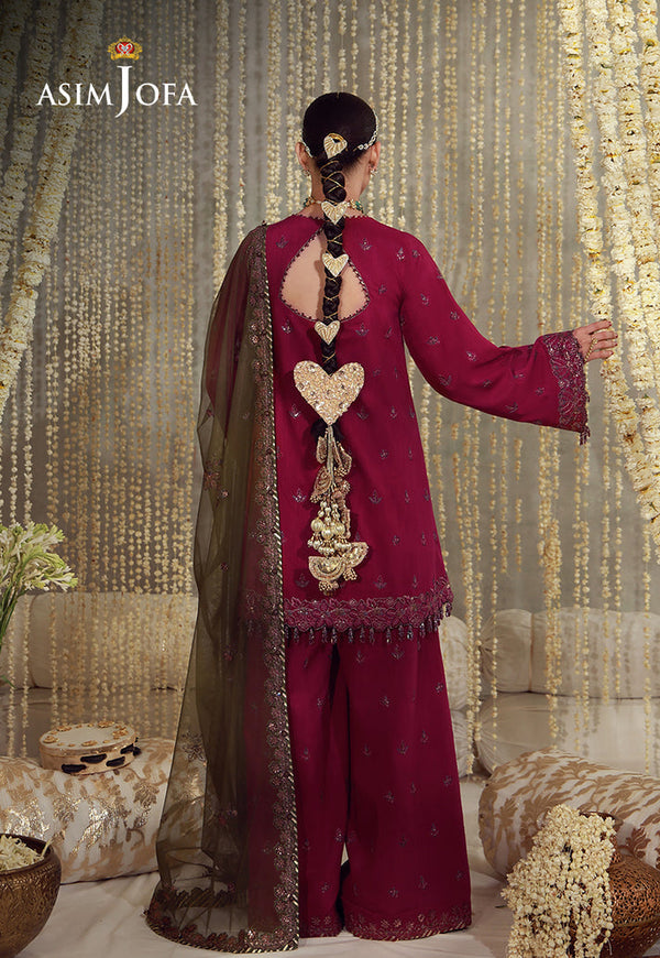 Asim Jofa | Luxury Festive 26 | AJULFE-06 by Asim Jofa - Designer Dress  - Type : Ladies Clothes - Available at Libayah - 100% Original 
