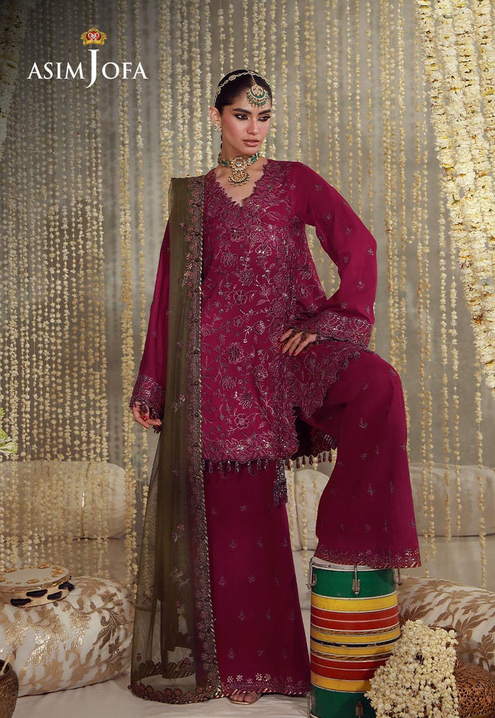 Asim Jofa | Luxury Festive 26 | AJULFE-06 by Asim Jofa - Designer Dress  - Type : Ladies Clothes - Available at Libayah - 100% Original 