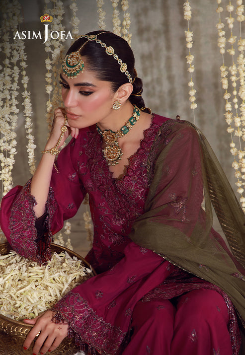 Asim Jofa | Luxury Festive 26 | AJULFE-06 by Asim Jofa - Designer Dress  - Type : Ladies Clothes - Available at Libayah - 100% Original 