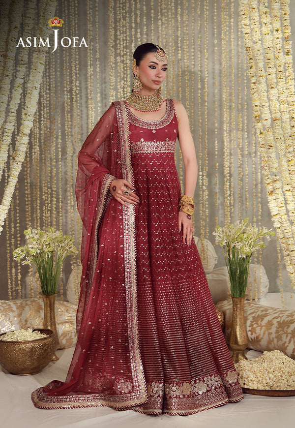Asim Jofa | Luxury Festive 26 | AJULFE-01 by Asim Jofa - Designer Dress  - Type : Ladies Clothes - Available at Libayah - 100% Original 