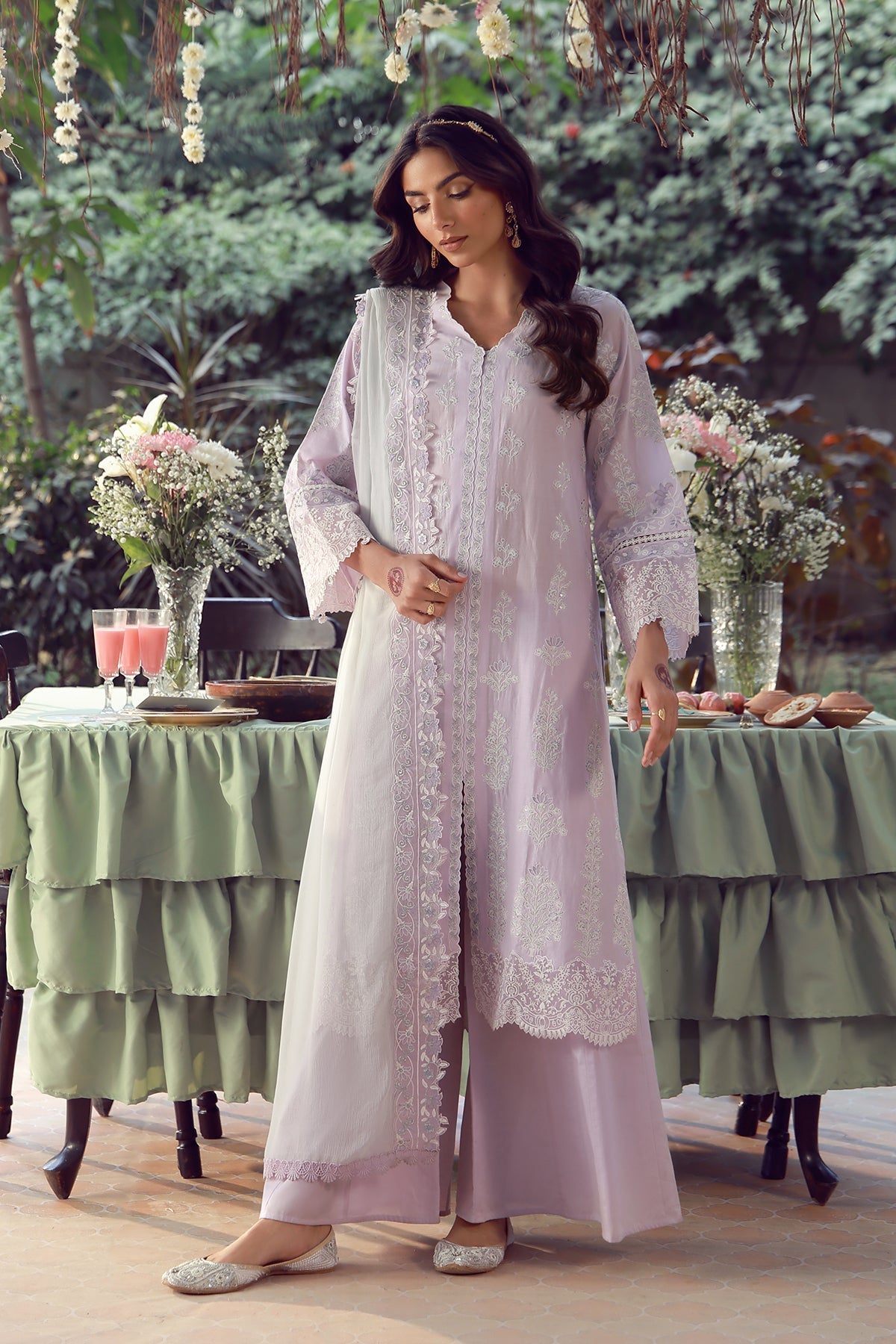 Sahar | Festive Edit 26 | Lilac Twilight by Sahar - Designer Dress  - Type : Ladies Clothes - Available at Libayah - 100% Original 