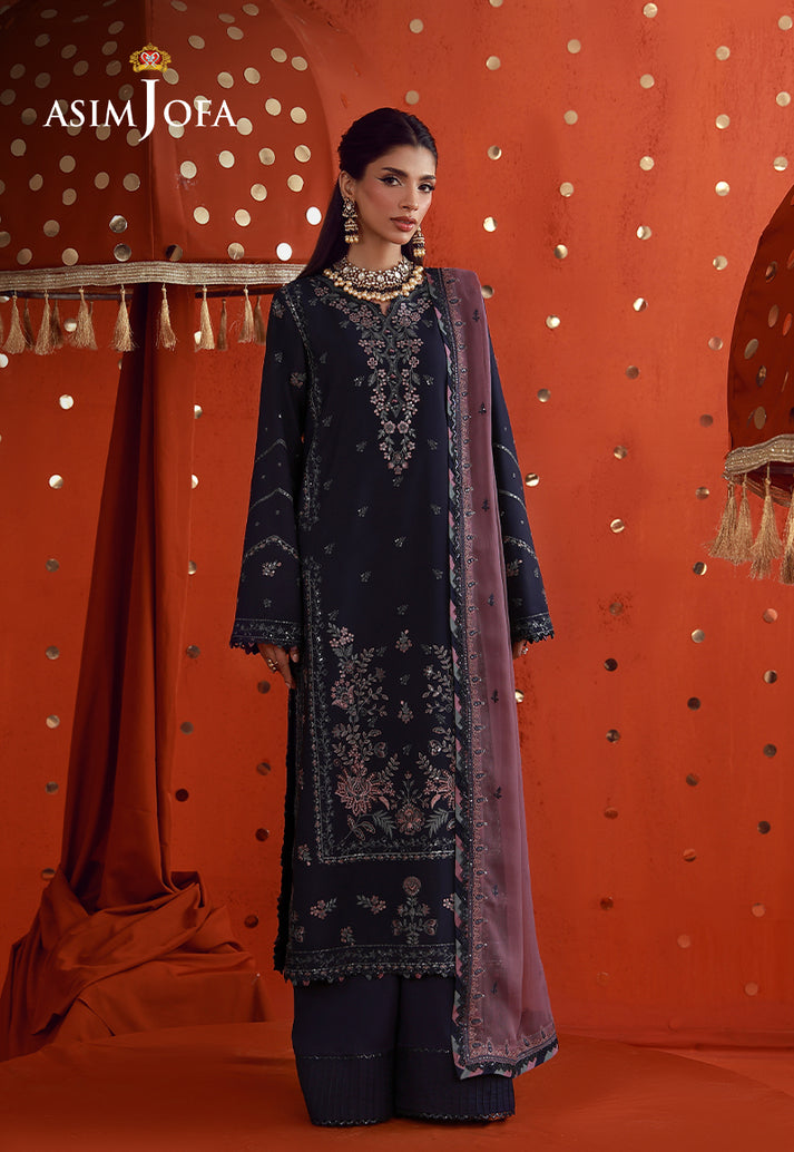 Asim Jofa | Luxury Festive 26 | AJULFB-05 by Asim Jofa - Designer Dress  - Type : Ladies Clothes - Available at Libayah - 100% Original 
