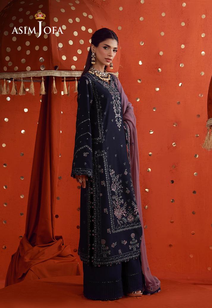 Asim Jofa | Luxury Festive 26 | AJULFB-05 by Asim Jofa - Designer Dress  - Type : Ladies Clothes - Available at Libayah - 100% Original 