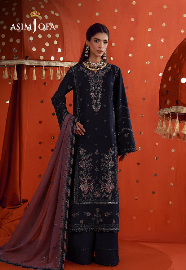 Asim Jofa | Luxury Festive 26 | AJULFB-05 by Asim Jofa - Designer Dress  - Type : Ladies Clothes - Available at Libayah - 100% Original 