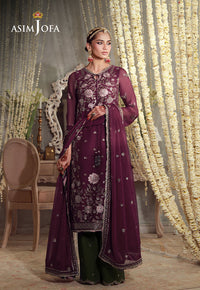 Asim Jofa | Luxury Festive 26 | AJULFE-11 by Asim Jofa - Designer Dress  - Type : Ladies Clothes - Available at Libayah - 100% Original 