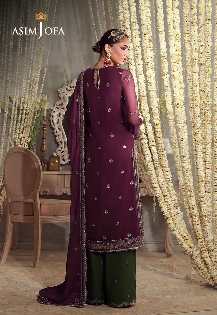 Asim Jofa | Luxury Festive 26 | AJULFE-11 by Asim Jofa - Designer Dress  - Type : Ladies Clothes - Available at Libayah - 100% Original 