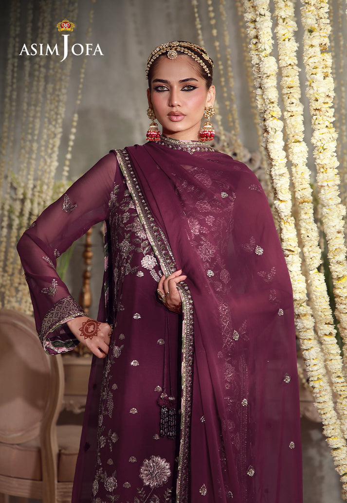 Asim Jofa | Luxury Festive 26 | AJULFE-11 by Asim Jofa - Designer Dress  - Type : Ladies Clothes - Available at Libayah - 100% Original 