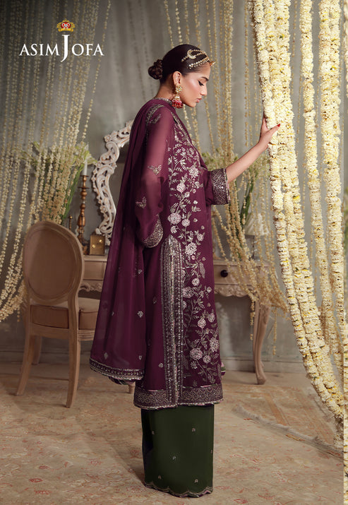 Asim Jofa | Luxury Festive 26 | AJULFE-11 by Asim Jofa - Designer Dress  - Type : Ladies Clothes - Available at Libayah - 100% Original 