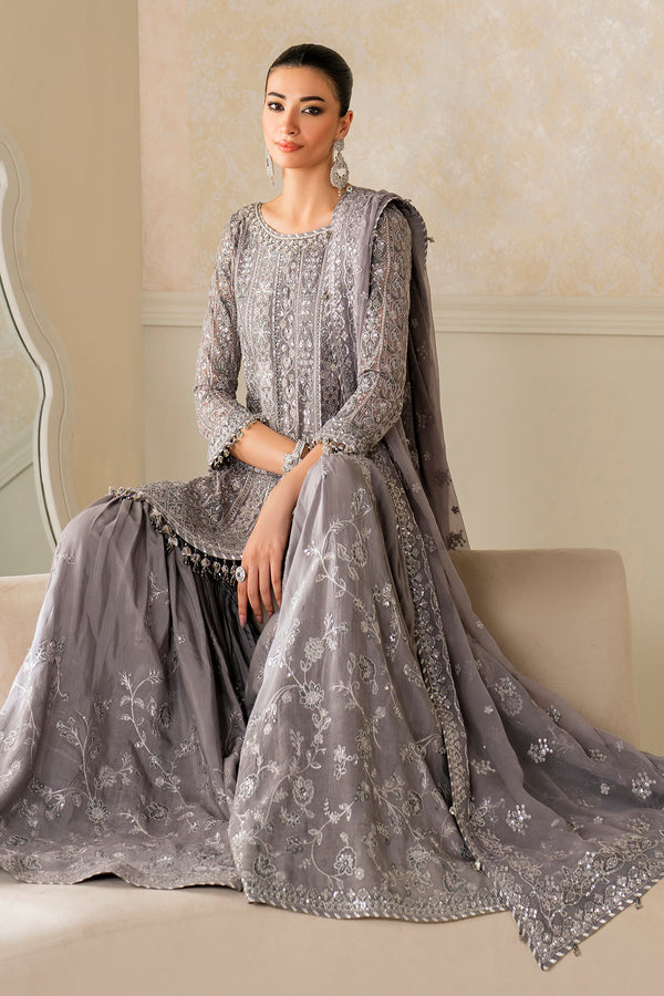 Baroque | Formal Collection |  UF-4161 by Baroque - Designer Dress  - Type : Ladies Clothes - Available at Libayah - 100% Original 