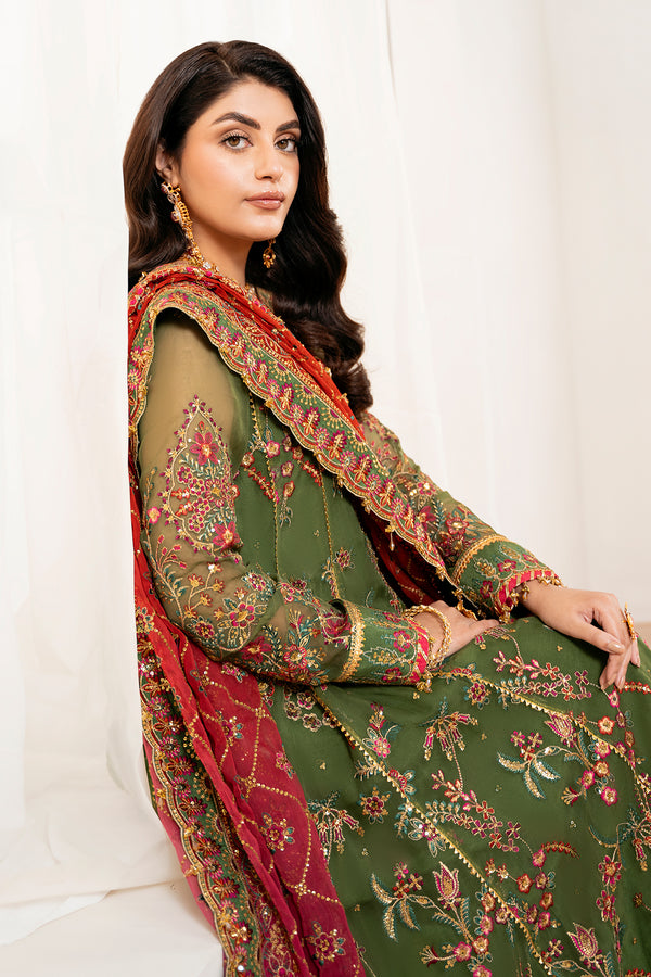 Baroque | Formal Collection | UF-4037 by Baroque - Designer Dress  - Type : Ladies Clothes - Available at Libayah - 100% Original 